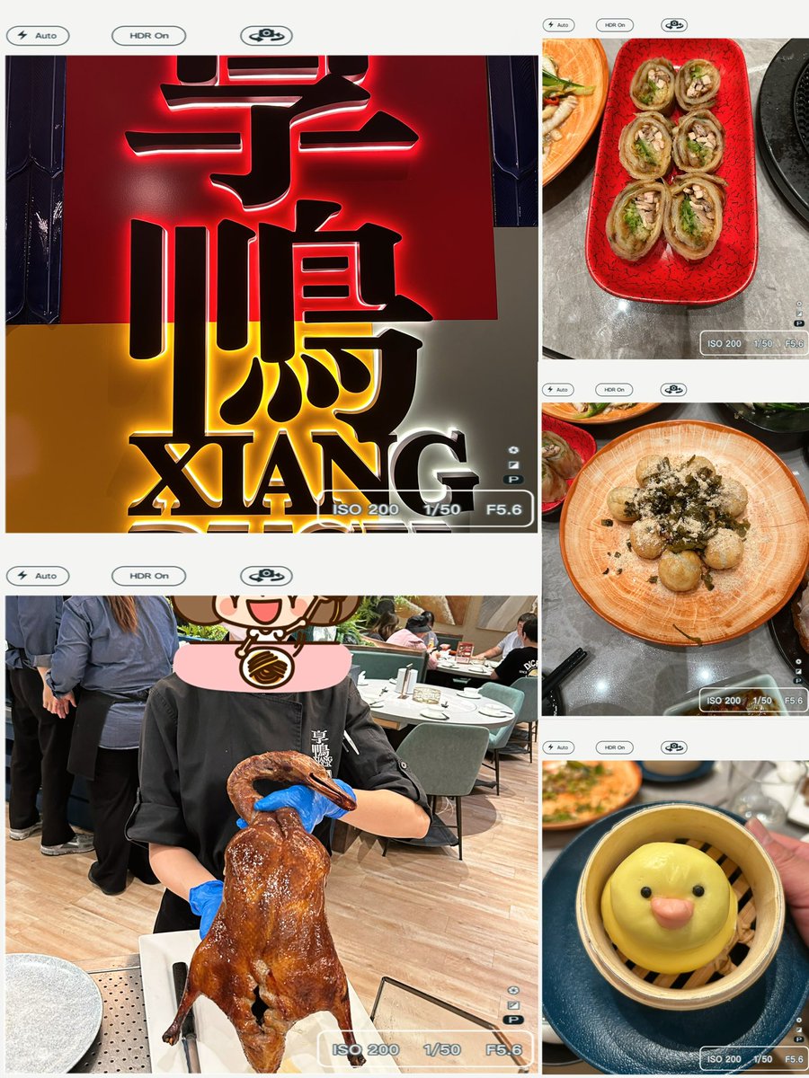 多了2道主廚的特製料理都好好吃😍（有2位當月壽星）最後還送上小鴨🐥祝福