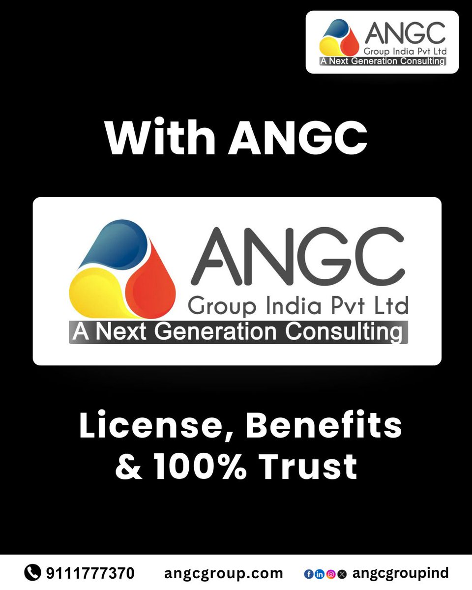 angcgroupind's tweet image. 🚫 बिना FSSAI लाइसेंस के Food Business शुरू करना = Risk!
✅ लेकिन ANGC के साथ आपको मिलेगा License, Govt. Benefits और 100% Trust.
अब अपना Food Business शुरू कीजिए सही तरीके से – With ANGC! 🌟
.
.
.
#ANGC #FoodBusiness #FSSAI #BusinessLicense #StartupIndia #FoodIndustry #trust