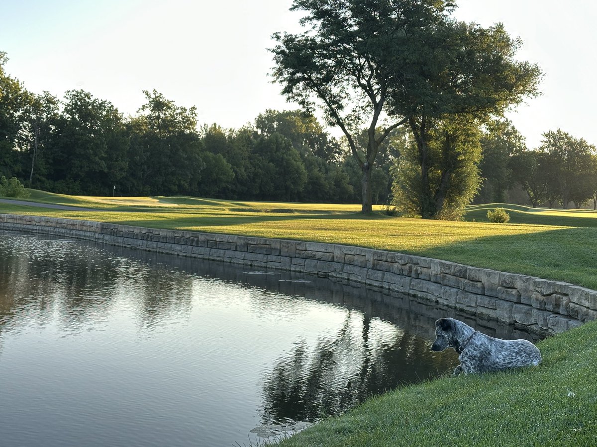A great day is being set up for round 2 of the Michigan PGA Championship <a href="/MichiganPGA/">Michigan PGA</a>