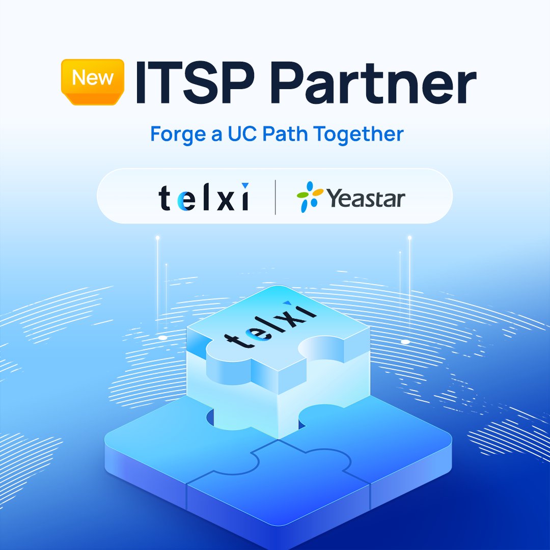 🌏We're thrilled to announce our new interoperability partnership with Telxi. Through this collaboration, businesses in different regions can now enjoy seamless SIP trunking integration with the Yeastar P-Series Phone System.
Learn more: hubs.ly/Q03Frs3F0