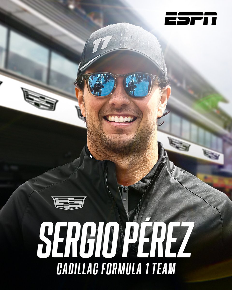🔥 ¡CHECO PÉREZ VUELVE A LA FÓRMULA 1! 🔥

Se anuncia la llegada del mexicano a Cadillac para 2026 🇲🇽 🔝

Tras una temporada fuera, oficialmente de vuelta a la máxima categoría del automovilismo 😍