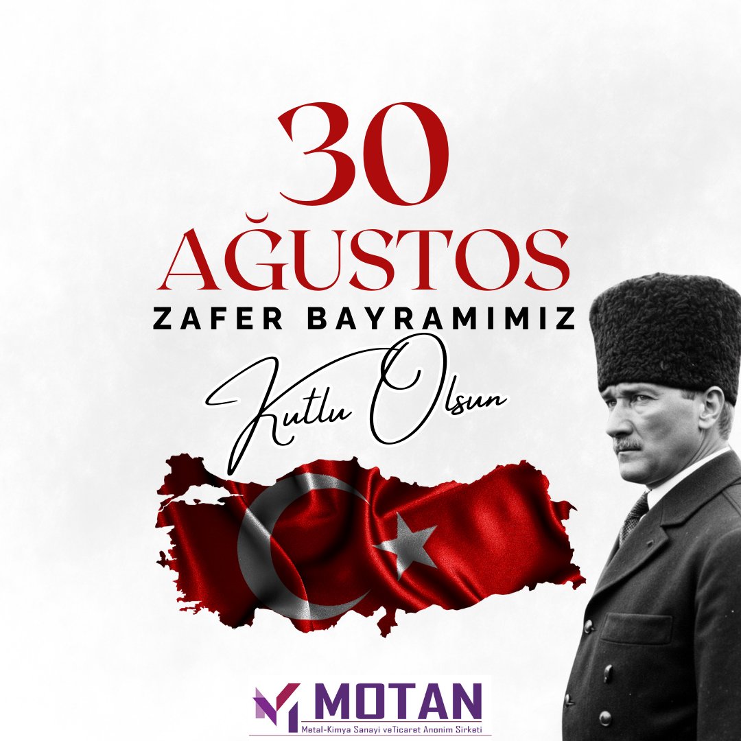 Milletimizin bağımsızlık ve egemenlik iradesinin en güçlü simgesi, Cumhuriyet’e giden yolu açan Büyük Taarruz’un zaferle taçlandığı gündür bugün.

Sevgi, saygı ve minnetle.... #30AğustosZaferBayramı Kutlu Olsun. 

#BüyükTaarruz103yasında #NeMutluTürkümDiyene #MustafaKemalATATÜRK
