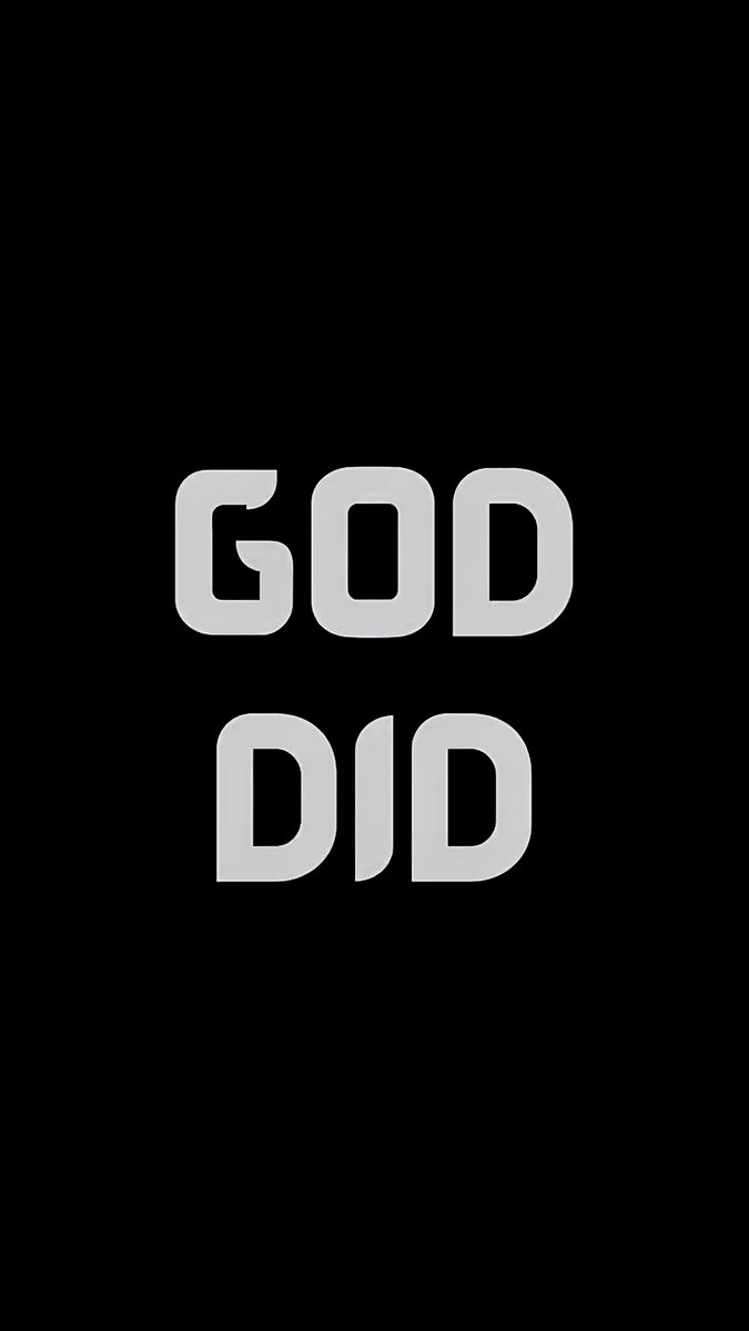 God did.