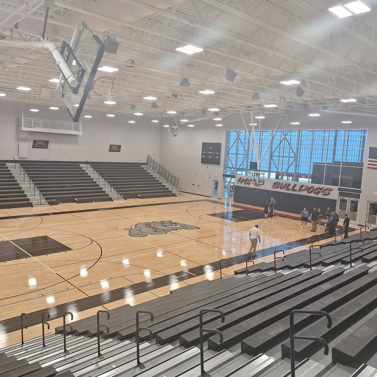 Fantastic ribbon cutting and Open House at H-D last night.  A showcase of art and science room remodel and new gym space.  Very thankful to our communities!