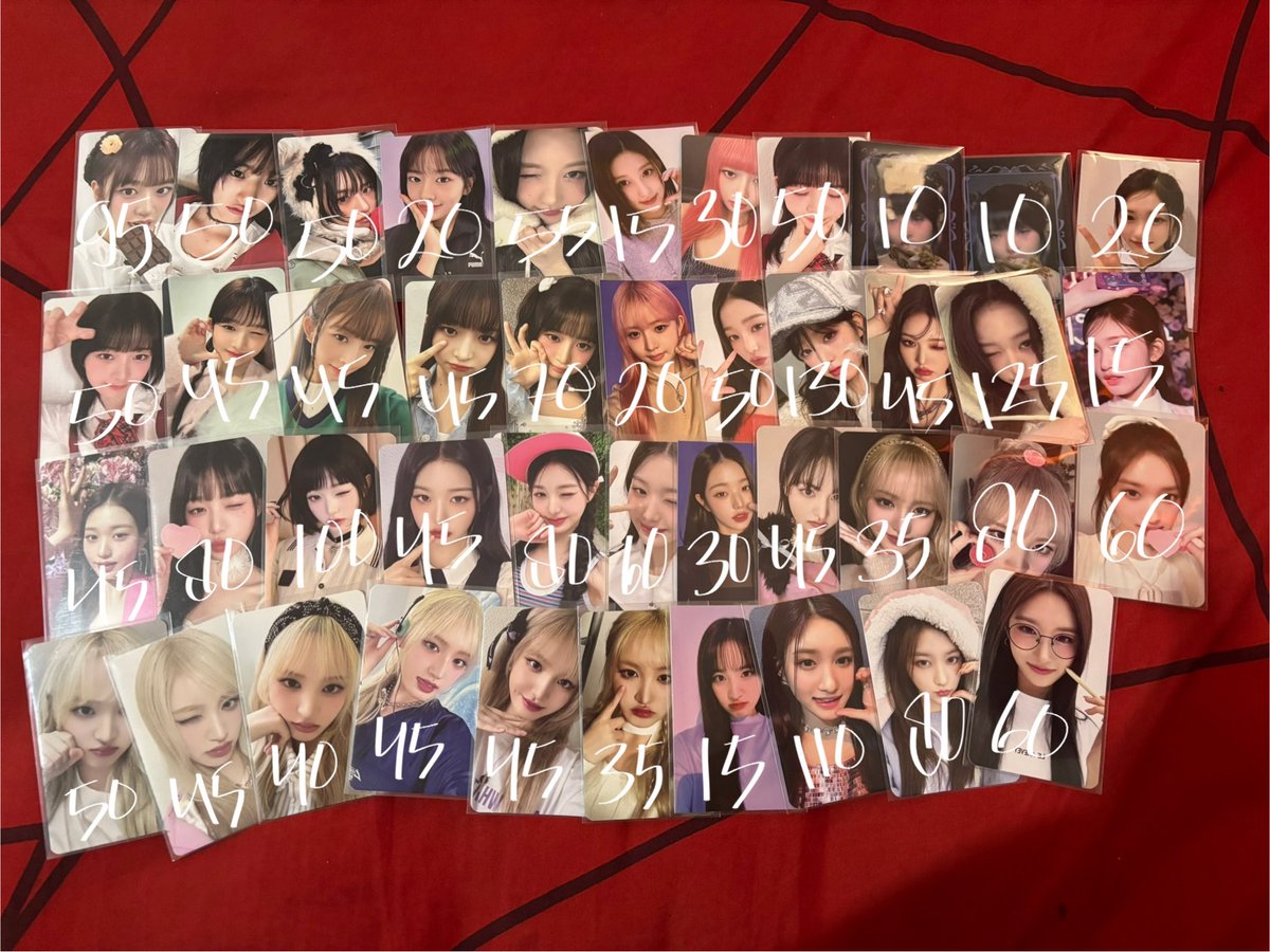 🧃 wts / / want to sell ⋆˚꩜｡

🏡 based on jakarta timur, ina
❌ pack 5k &amp; adm 7.50 + 1.250
🗳️ dm for more details! :p
‼️ not for sensitive &amp; wasting time buyers!

#️⃣ t. photocard yujin gaeul rei wonyoung liz leeseo ive