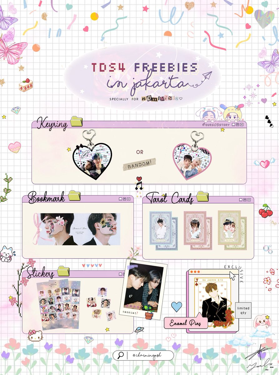 TDS4 Jakarta freebies for nominists ࣪˖ ִ𐙚

📍Location: JIS 
🗓️ Date: 27 - 28 September ♡

🎀 How to claim 🎀
₊ rt &amp; like this post
₊ show me your jeno/jaemin merch
₊ be courteous and civil

see u there ◡̈

#TDS4INJKT
#THEDREAMSHOW4_IN_JAKARTA
#NCTDREAM_THEDREAMSHOW4_JAKARTA
