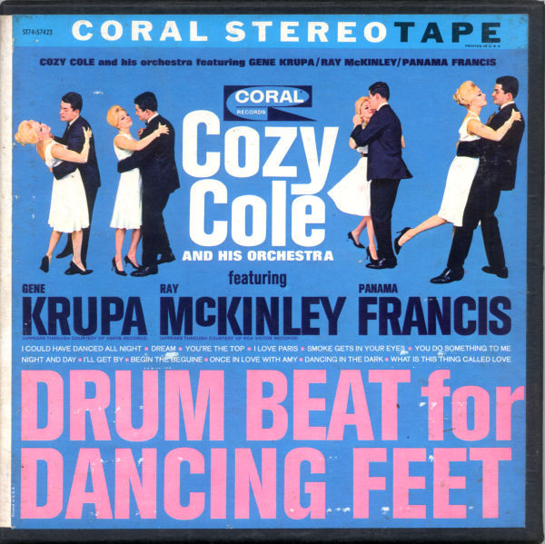 ProJazzNet's tweet image. COZY COLE AND HIS ORCHESTRA FEATURING GENE KRUPA, RAY MCKINLEY, PANAMA FRANCIS – DRUM BEAT FOR DANCING FEET
projazz.net/cozy-cole-and-…
Released: 1962
#CozyCole #bigband #jazzorchestra #swing #drummer #projazznet