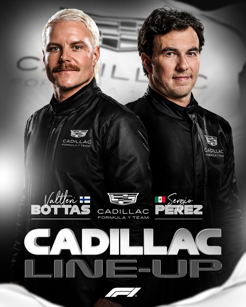 Formula 1 (@f1) on Twitter photo Not many brand-new teams can boast a line-up like this... 🔥
<a href="/Cadillac_F1/">Cadillac Formula 1 Team</a> will have one of the most experienced driver duos on the grid in 2026!
#F1 Not many brand-new teams can boast a line-up like this... 🔥
<a href="/Cadillac_F1/">Cadillac Formula 1 Team</a> will have one of the most experienced driver duos on the grid in 2026!
#F1