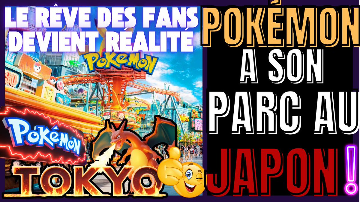 GoldoClak's tweet image. Un Parc Pokémon Géant Ouvre au Japon en 2026 🎡⚡
✨youtube.com/watch?v=jZ9C07…✨
#Parc #Pokemon #PokemonWorlds #Geant #ouverture #kanto #Pikachu #PokemonGO #Japon
