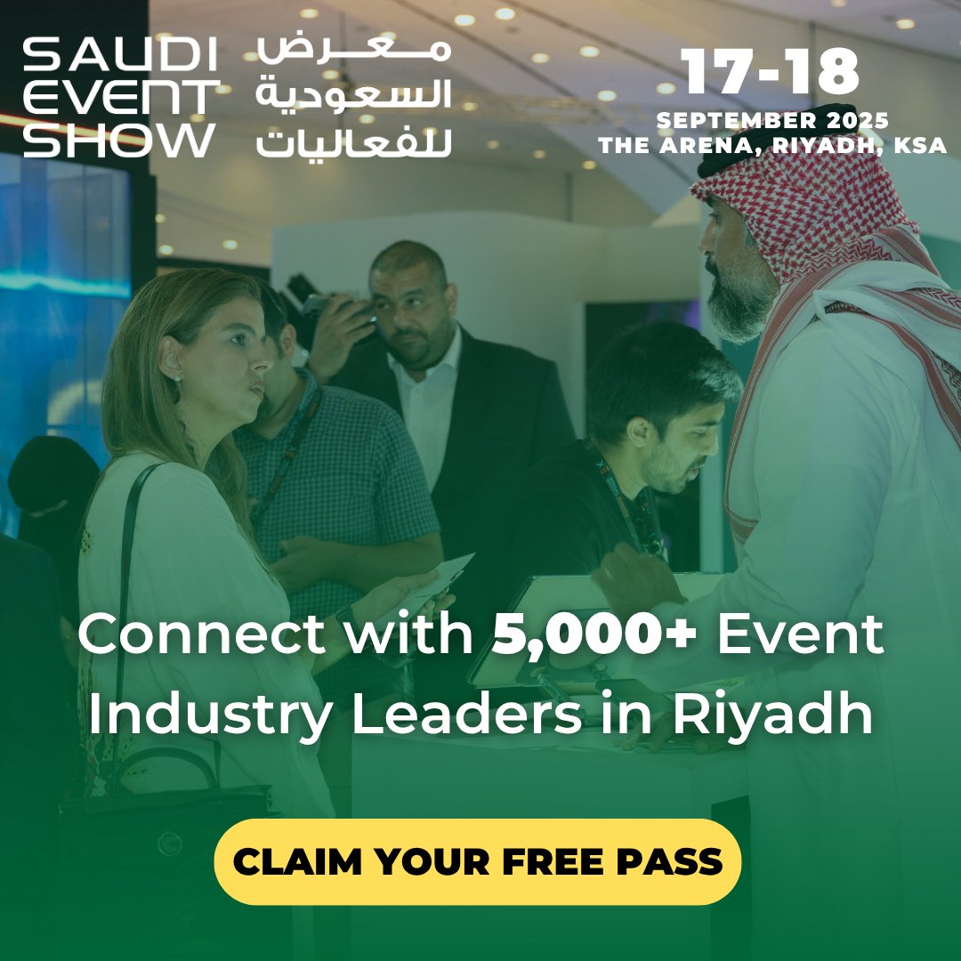 AstroLabs (@astrolabs) on Twitter photo We have partnered with <a href="/SaudiEventShow/">Saudi Event Show</a> this year to unlock faster market access and growth of event-focused businesses in Saudi Arabia.
Join 5000+ industry leaders from the 17th to the 18th of September in Riyadh. Register here: tinyurl.com/45wsy37z
#SES2025 We have partnered with <a href="/SaudiEventShow/">Saudi Event Show</a> this year to unlock faster market access and growth of event-focused businesses in Saudi Arabia.
Join 5000+ industry leaders from the 17th to the 18th of September in Riyadh. Register here: tinyurl.com/45wsy37z
#SES2025