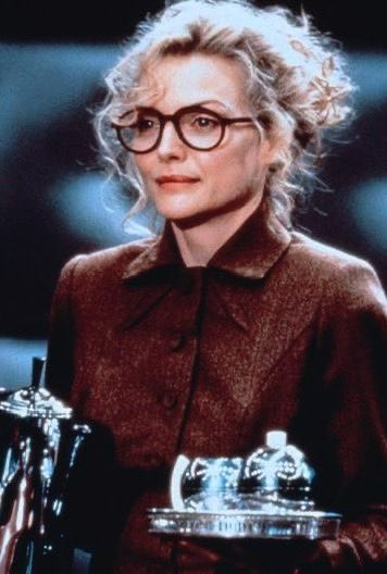 GodzillaGifs's tweet photo. Just saw Tim Burton’s Batman Returns (1992) in Dolby Cinema and what made the biggest impression is how utterly, abjectly adorable Michelle Pfeiffer looks in those glasses in her early Selina Kyle sequences. https://t.co/8QydswjLMd