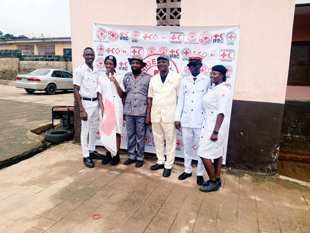 Nigerian Red Cross, Ekiti Branch (@nrcsekiti_ng) on Twitter photo ADO EKITI 2025 FIRST AID TRAINING CAMP
DAY 2 in pictures
- Opening ceremony & welcome parade
- House presentations
- Classes
- Sport
#FirstAidCamp
<a href="/nrcs_ng/">Nigerian Red Cross Society HQ</a> <a href="/AdesinaOladejiG/">OG Adesina</a> <a href="/aroleoluodo/">Arole OLUODO</a> ADO EKITI 2025 FIRST AID TRAINING CAMP
DAY 2 in pictures
- Opening ceremony & welcome parade
- House presentations
- Classes
- Sport
#FirstAidCamp
<a href="/nrcs_ng/">Nigerian Red Cross Society HQ</a> <a href="/AdesinaOladejiG/">OG Adesina</a> <a href="/aroleoluodo/">Arole OLUODO</a>