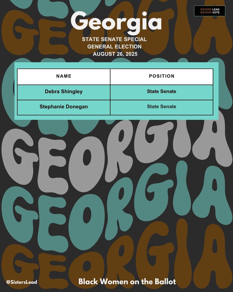 Sisters Lead Sisters Vote tweet media