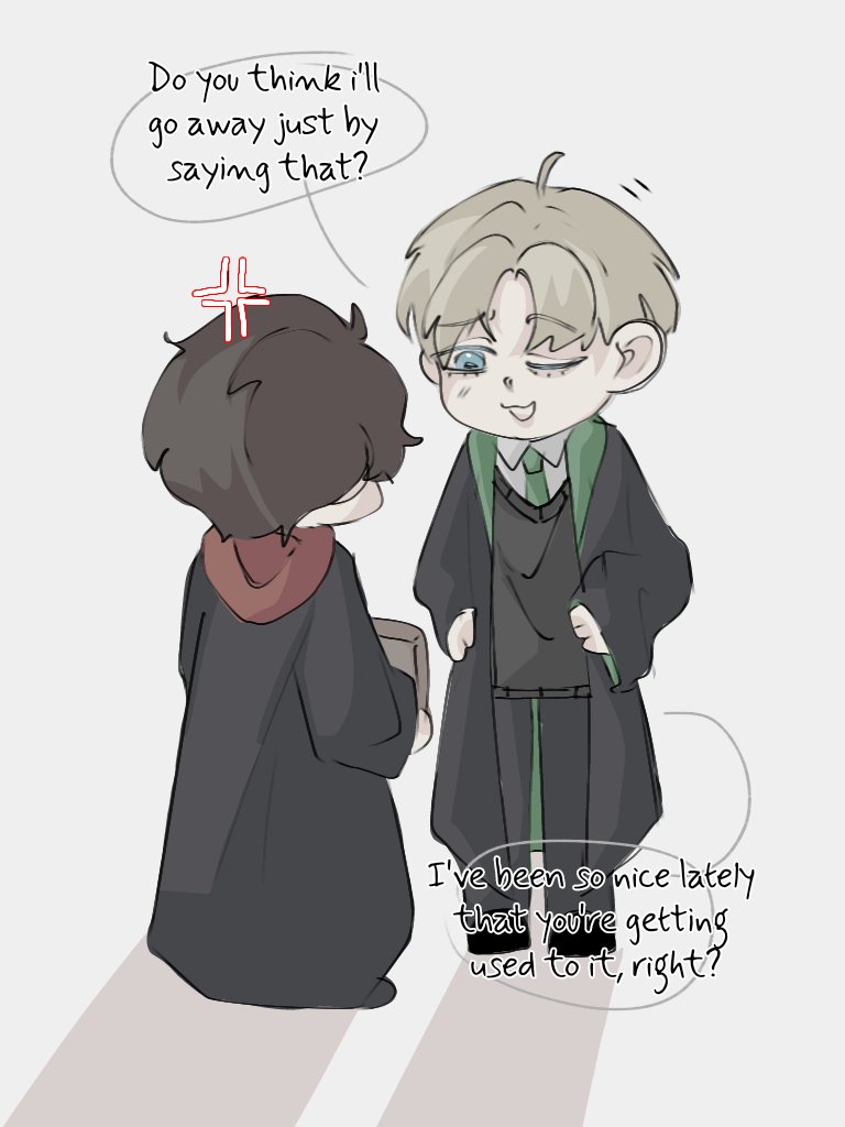 1/4 English is not my first language. Sorry if there are any mistakes #HarryPotter #DracoMalfoy #Drarry #Drahar #Draco #Harry #Dmhp