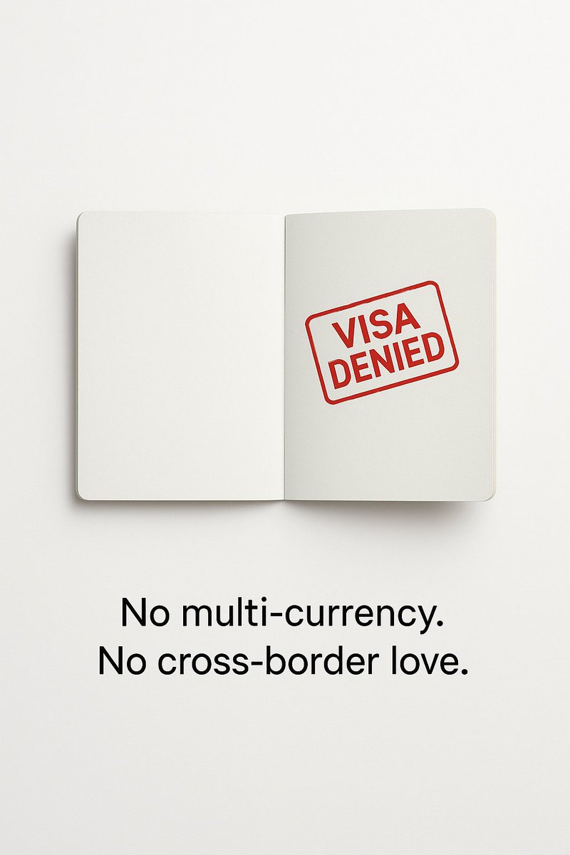 paytring's tweet image. No multi-currency. No cross-border love.
#FintechHumor
#CrossBorderPayments
#GlobalCheckout
#CurrencyChaos
#PayTales