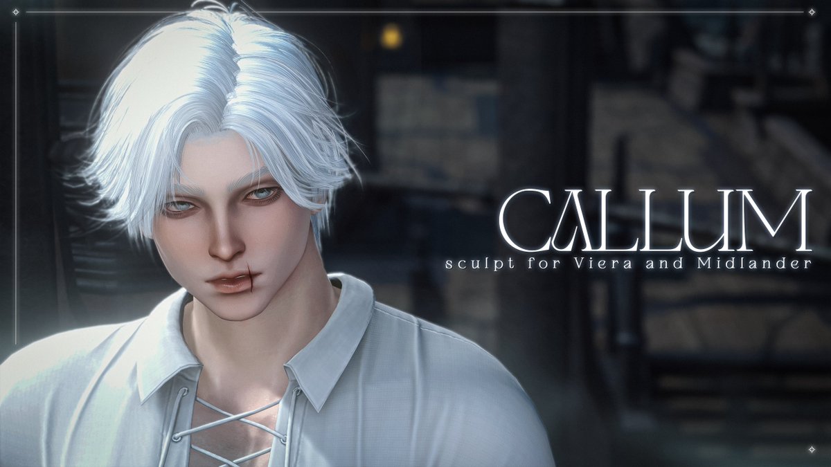 Callum is out now! #junevona
Tons of options with this sculpt, available for masc vieras and midlander! ❤️
Link in the replies!