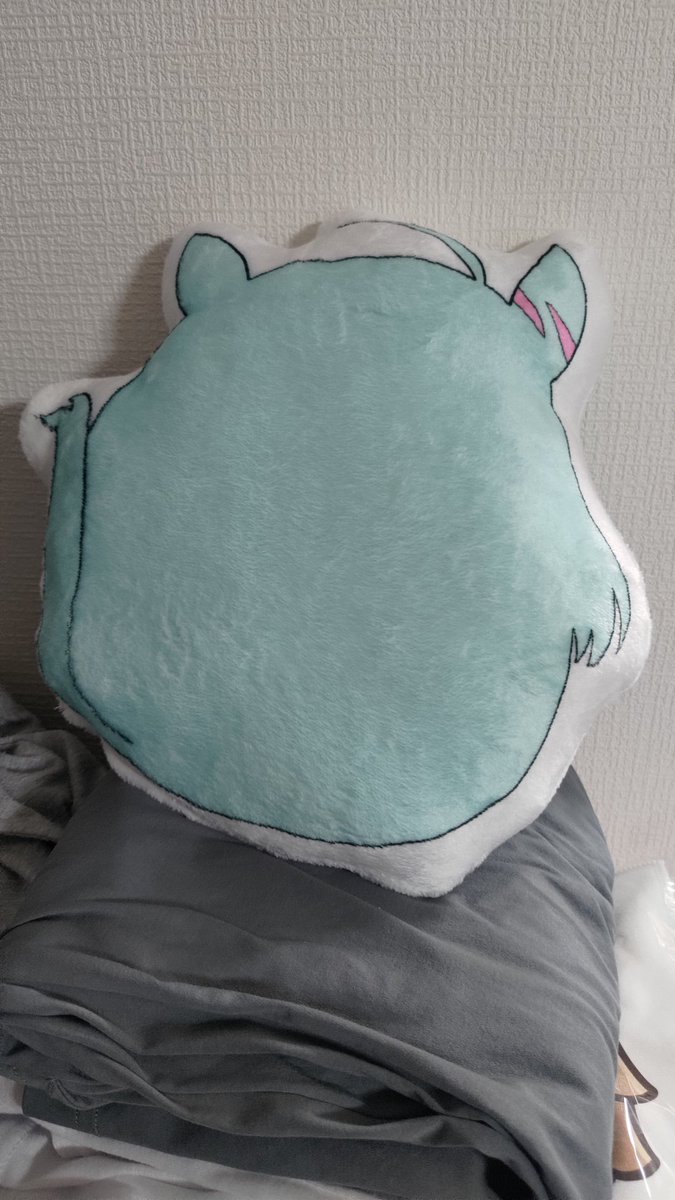 かんたんライツ博士のクッションが届いた

くぁうぁいい😭😭😭