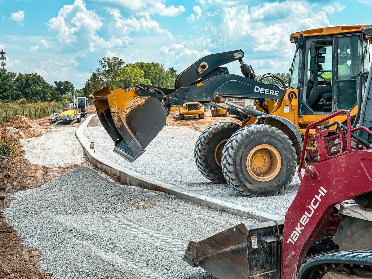 Progress is underway at Porter Hills Village in Grand Rapids! Our sitework team is laying the groundwork for an exciting campus expansion. 🏗️ Explore more about this project at ev.construction/projects