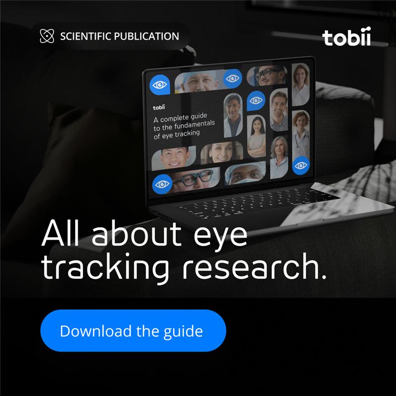 TobiiTechnology's tweet image. Ready to expand your research toolkit?
Explore practical use cases, technical considerations, and research design tips in our new guide—built for researchers like you.
📖 Read it here: ow.ly/tUXU50WtbQF
#Tobii #FreeGuide #EyeTracking