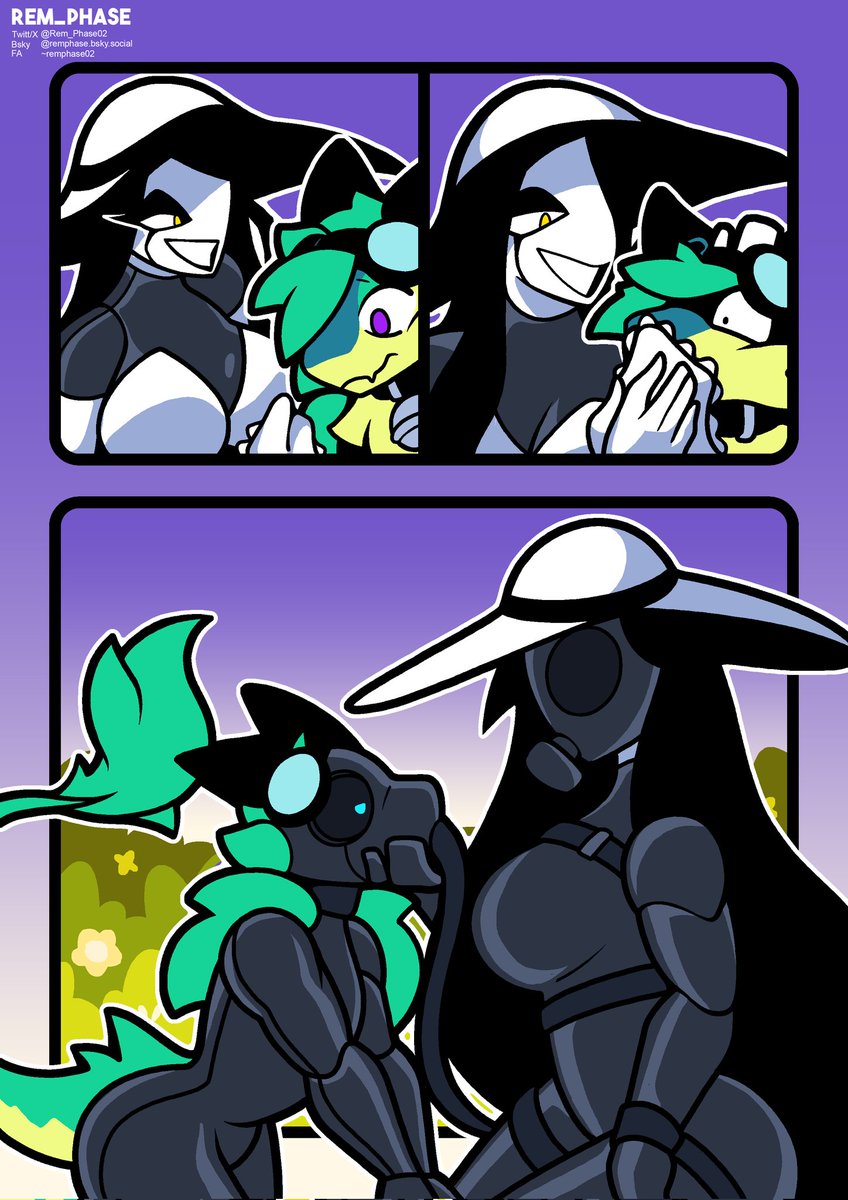 Be careful walking around the park, you never know who you'll bump into and what ideas they might have when you're distracted.

Amazing Commission from <a href="/Rem_Phase02/">Rem_Phase🔞 (COMM CLOSED)</a> (again, need my weekly rem commission XD)