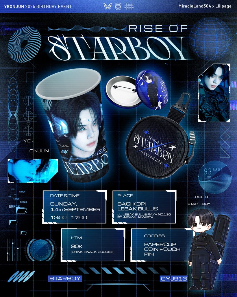 🦊🌑

𝚁𝚒𝚜𝚎 𝙾𝚏 𝚂𝚝𝚊𝚛𝚋𝚘𝚢 

2025 CHOI YEONJUN BDAY EVENT 
by <a href="/MiracleLand304/">Miracle Land</a> x <a href="/_lilpage/">danii✮</a> 

-Detail Event 

Fill the form to join the event
forms.gle/79MKfBntHknENj…

#RiseOfStarboy
#YeonjunStarboy 

#연준 #YEONJUN #TXT #TOMORROW_X_TOGETHER