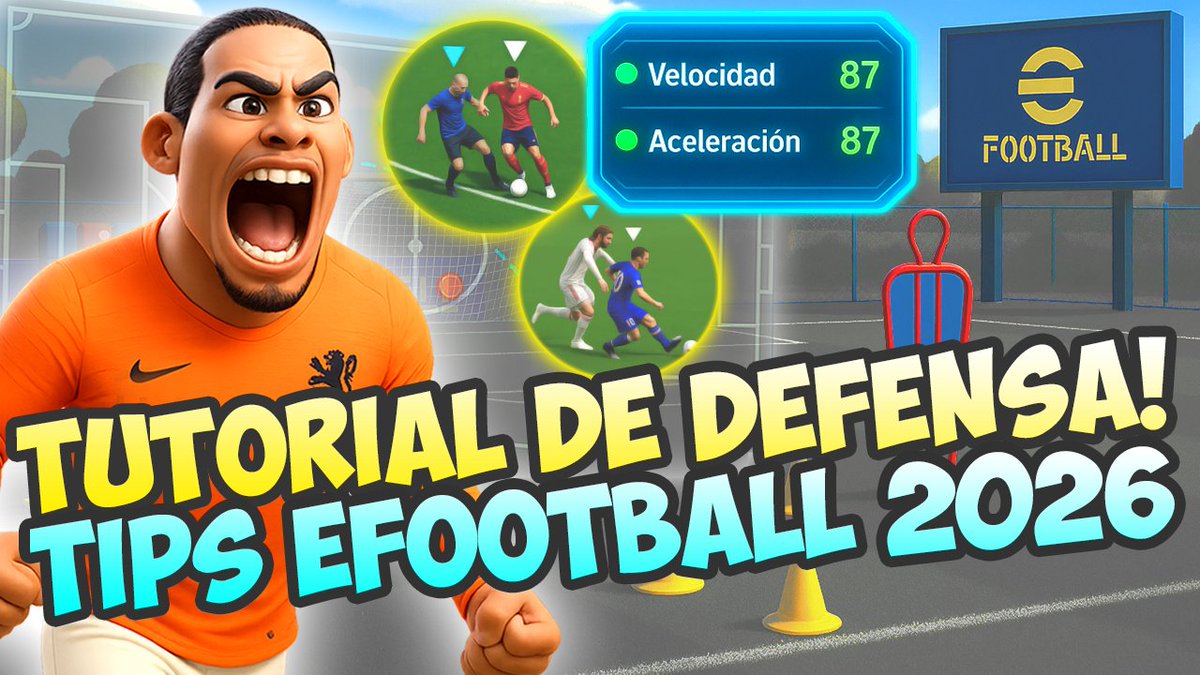 🚨 CONSEJOS SOBRE LA  DEFENSA EN EFOOTBALL 2026 🚨 

youtu.be/KZh96Eyno0I?si… 

#eFootball #eFootball2026 #efootballmobile
