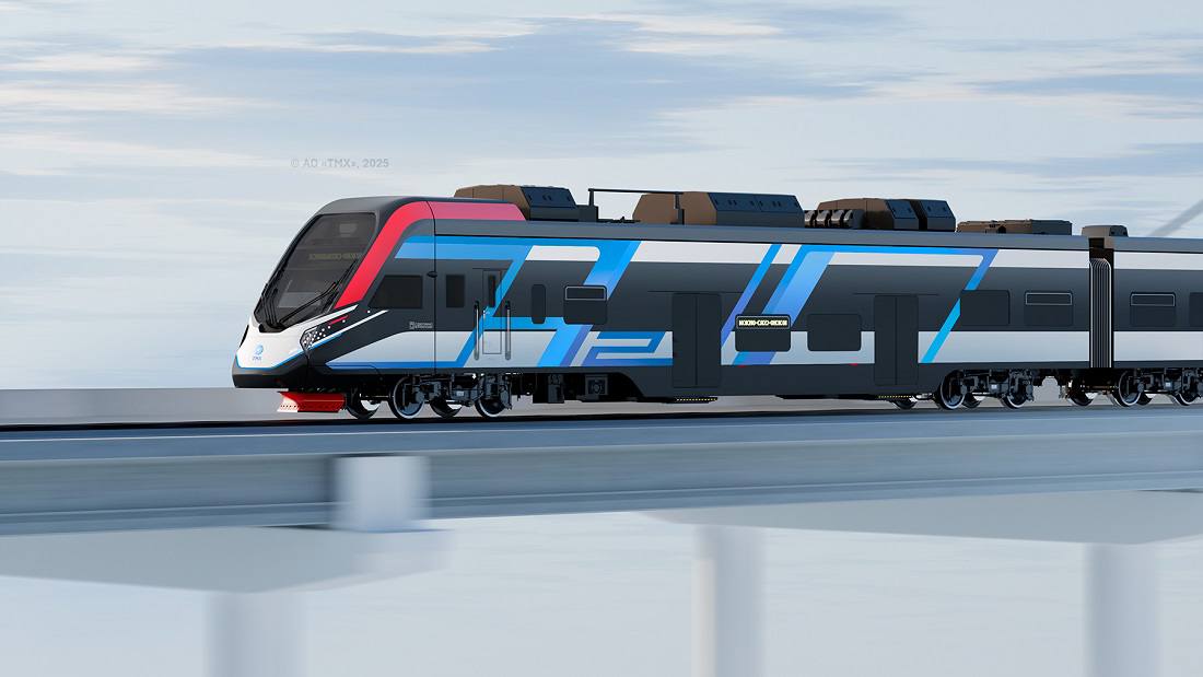 قطار يعمل بوقود الهيدروجين (Transmashholding)