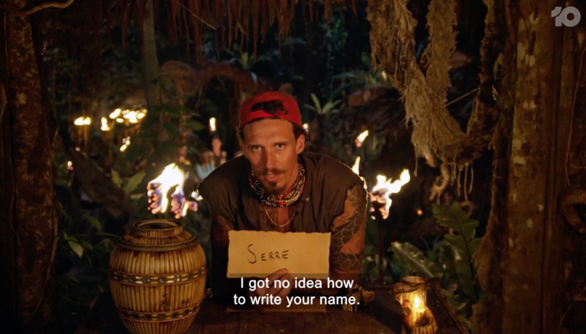 SERRE LUKE WTF😭 #SurvivorAU