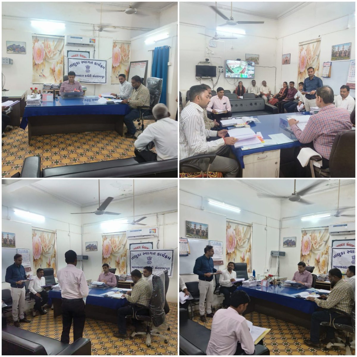 આજરોજ તા.૨૬/૦૮/૨૦૨૫ ના રોજ સંતરામપુર ખાતે માન.જીલ્લા વિકાસ અધિકારી સાહેબશ્રી, મહીસાગર-લુણાવાડાના અધ્યક્ષતામાં તાલુકા સ્વાગત કાર્યક્રમ યોજવામાં આવ્યો. <a href="/CMOGuj/">CMO Gujarat</a> <a href="/revenuegujarat/">Revenue Dep. Gujarat</a> <a href="/JayantiRavi/">Jayanti Ravi</a> <a href="/collectormahi/">District Magistrate & Collector Mahisagar</a> <a href="/infomahisagar/">Info Mahisagar GoG</a>