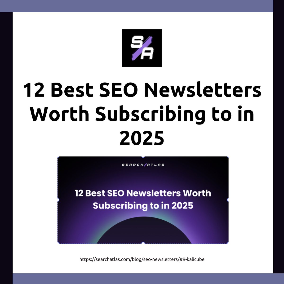 jasonmbarnard's tweet image. Most #SEO newsletters tell you what’s happening. Useful. @TeamKalicube tells you what to do.

Twice a week, learn how to control your #BrandSERP, optimize your #KnowledgePanel &amp;amp; make your brand credible, discoverable &amp;amp; understandable to Google &amp;amp; AI.
searchatlas.com/blog/seo-newsl…