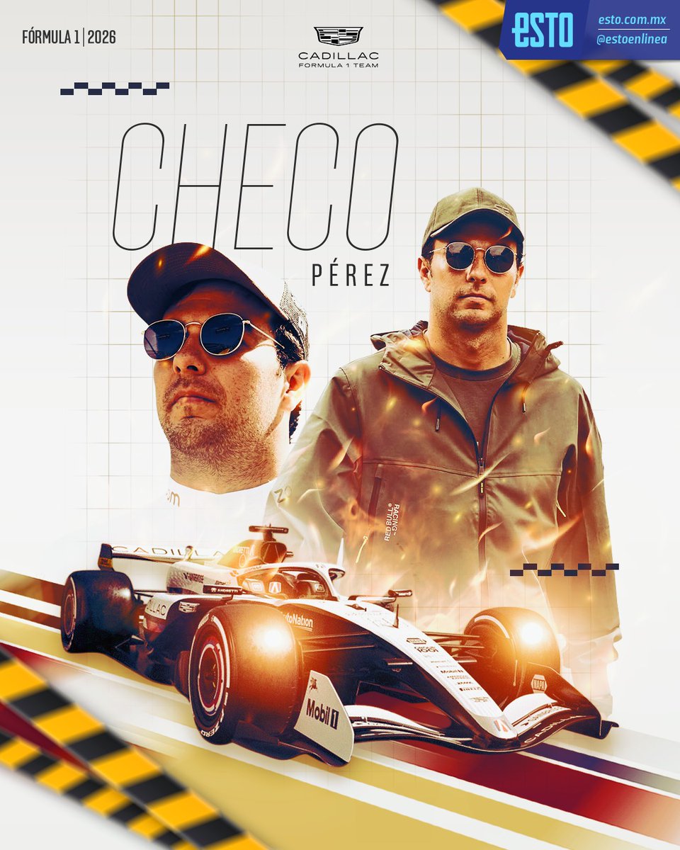 ¡Checo Pérez es Cadillac! 🇲🇽

Sergio Pérez está de vuelta en la Fórmula 1 como el primer piloto en la historia de la nueva Escudería Cadillac.

El equipo debutará con el mexicano al frente, marcando una nueva era en la categoría.

Cadillac entra con fuerza. Checo regresa por todo