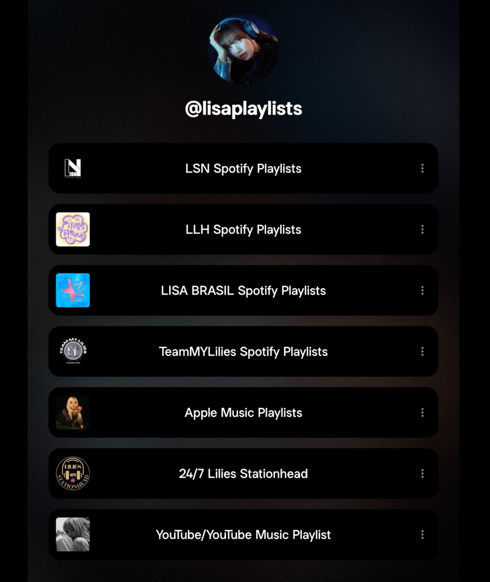 LILIES ~ KEEP STREAMING!
Spotify/Apple Music/YouTube Music playlists here: linktr.ee/lisaplaylists