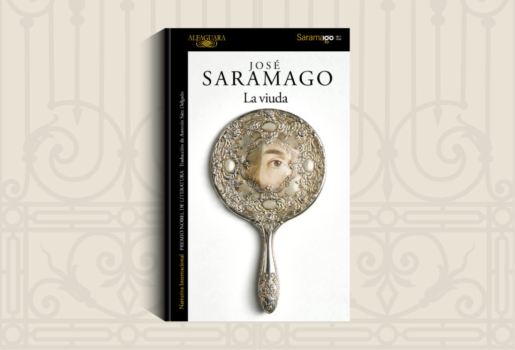 «"La viuda" cuenta los problemas sentimentales de una joven viuda con dos hijos y una criada vigilante. No digo que sea una copia de otros libros, pero fue escrito más a partir de sedimentos de lecturas que de una experiencia vivida».

José #Saramago