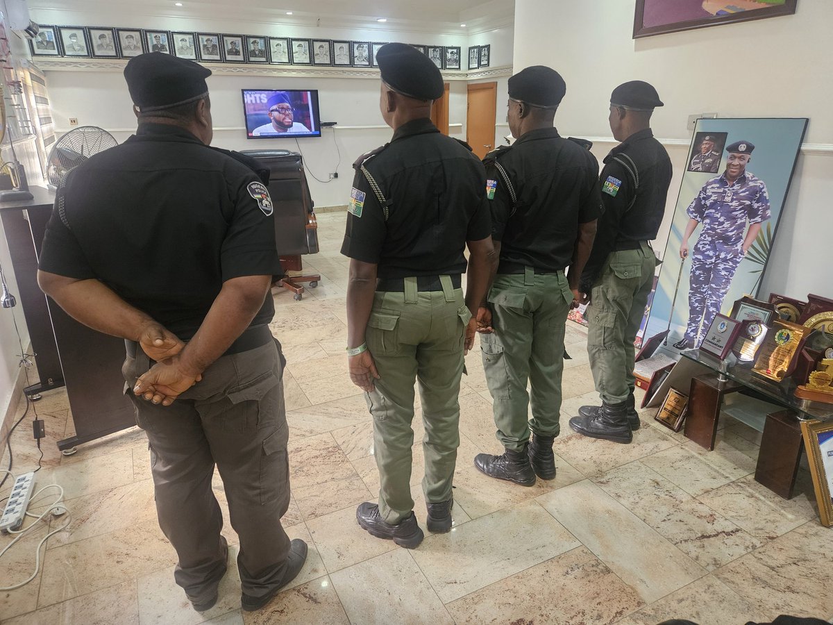 The policemen in the embarrassing video have been identified and arrested. They appeared before the CP today, the four personnel,  two of them who are senior officers have been queried while the two inspectors have been detained and awaiting an orderly room trial.