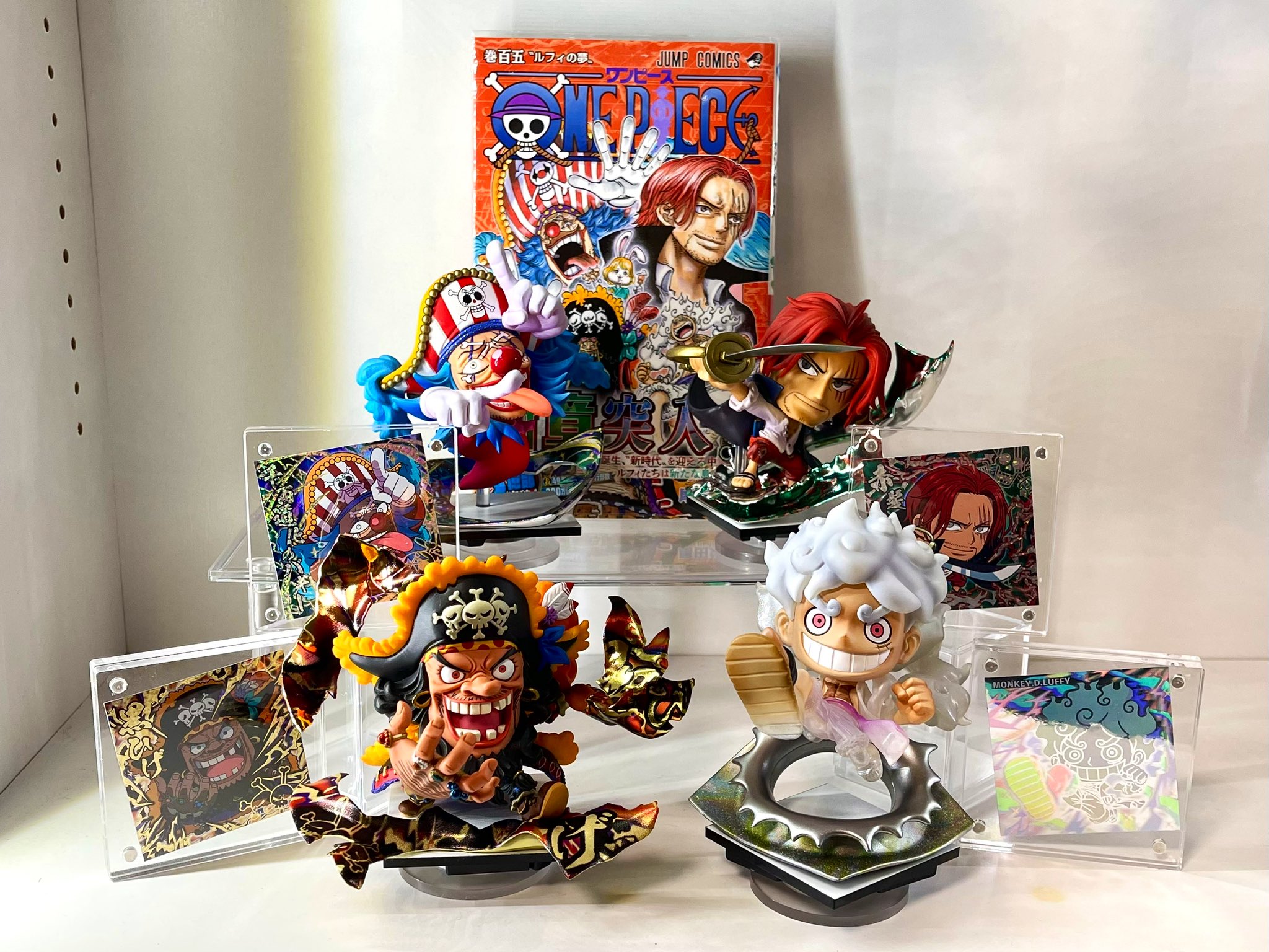 にふぉるめーしょん創　ルフィ　シャンクス　バギー　ティーチ 4種セット】 にふぉるめーしょん創 シャンクス / バギー