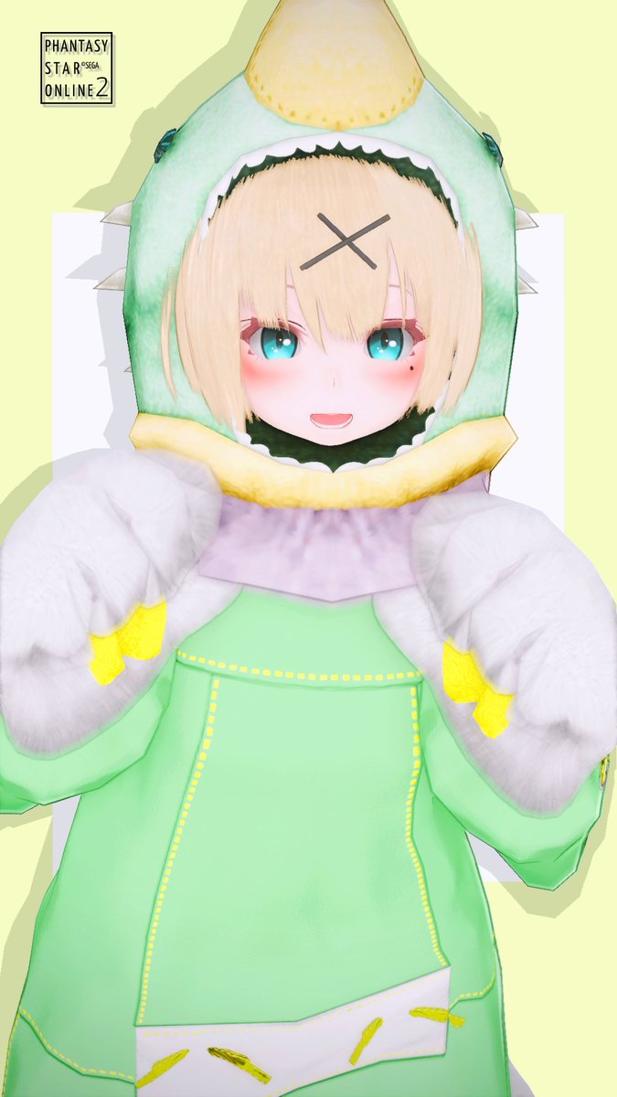 朝ンゴ～☀️
#PSO2NGS_SS
