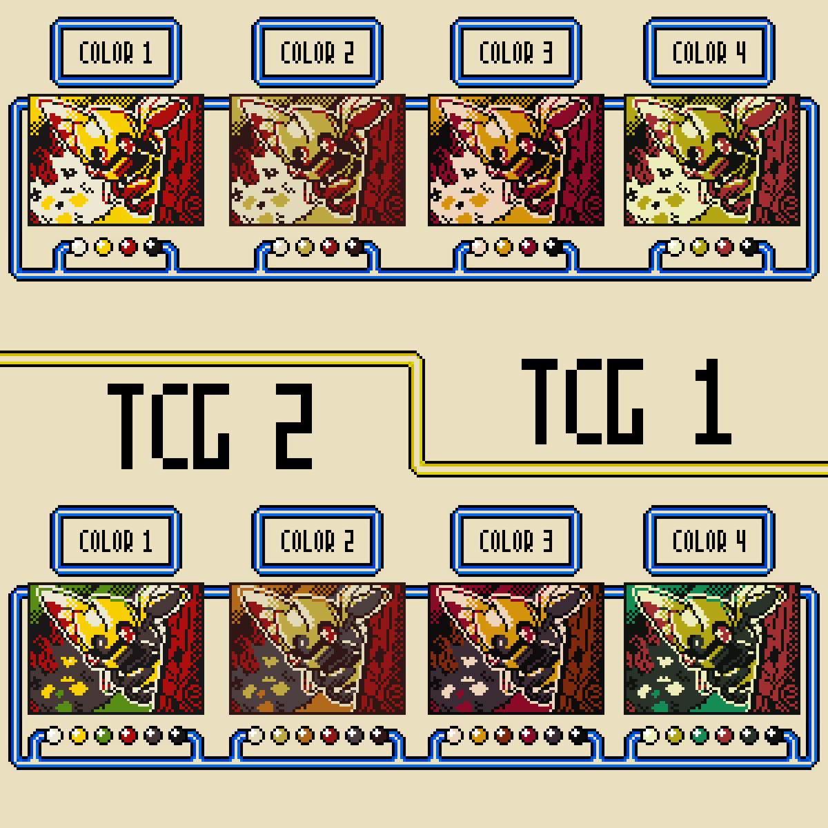 daichi15art's tweet photo. Ninjask card from EX Dragon Set   

#gameboy #gbc #gen3 #pixelart #pokemon #pokemontcg #pokemontcggbc #sprite https://t.co/0WnKWxXV70