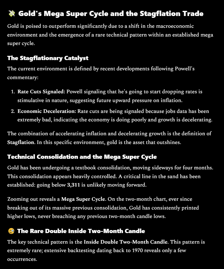 ZFXtrading's tweet image. Stagflation and Gold Super Cycle: