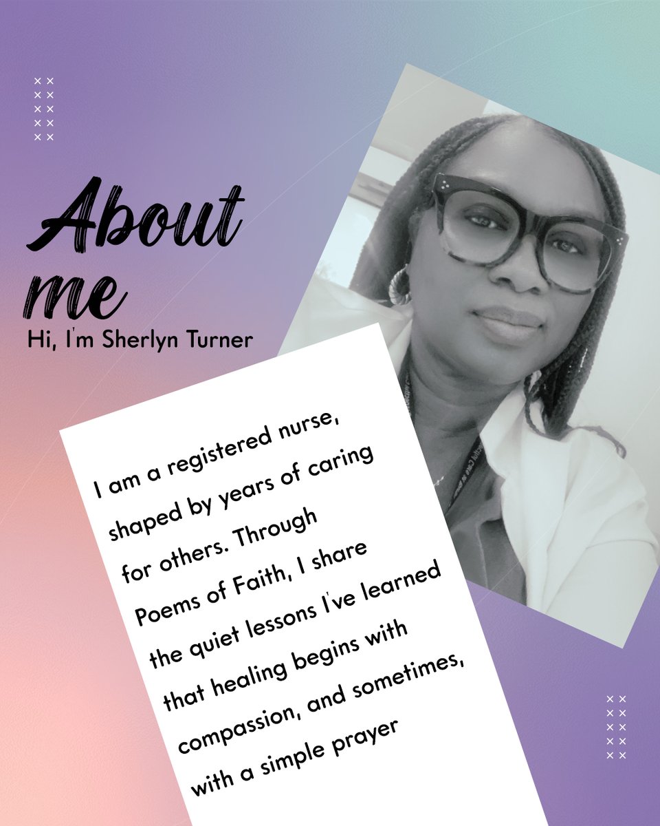 From nurse to poet—Sheralyn writes to heal. 💜
Start reading ‘Poems of Jesus’ today.
a.co/d/hX4UdcM