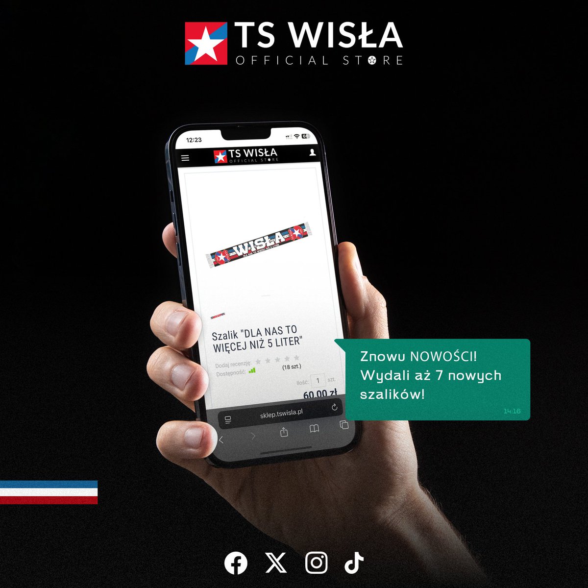 Kolekcjonerzy ich nienawidzą! Wydają szaliki w zastraszającym tempie 🤬😱

Ponad 50 wzorów, w tym wszystkie nowości - dostępne w naszym sklepie internetowym.

💵 60 zł

🛒⬇️
sklep.tswisla.pl/category/szali…