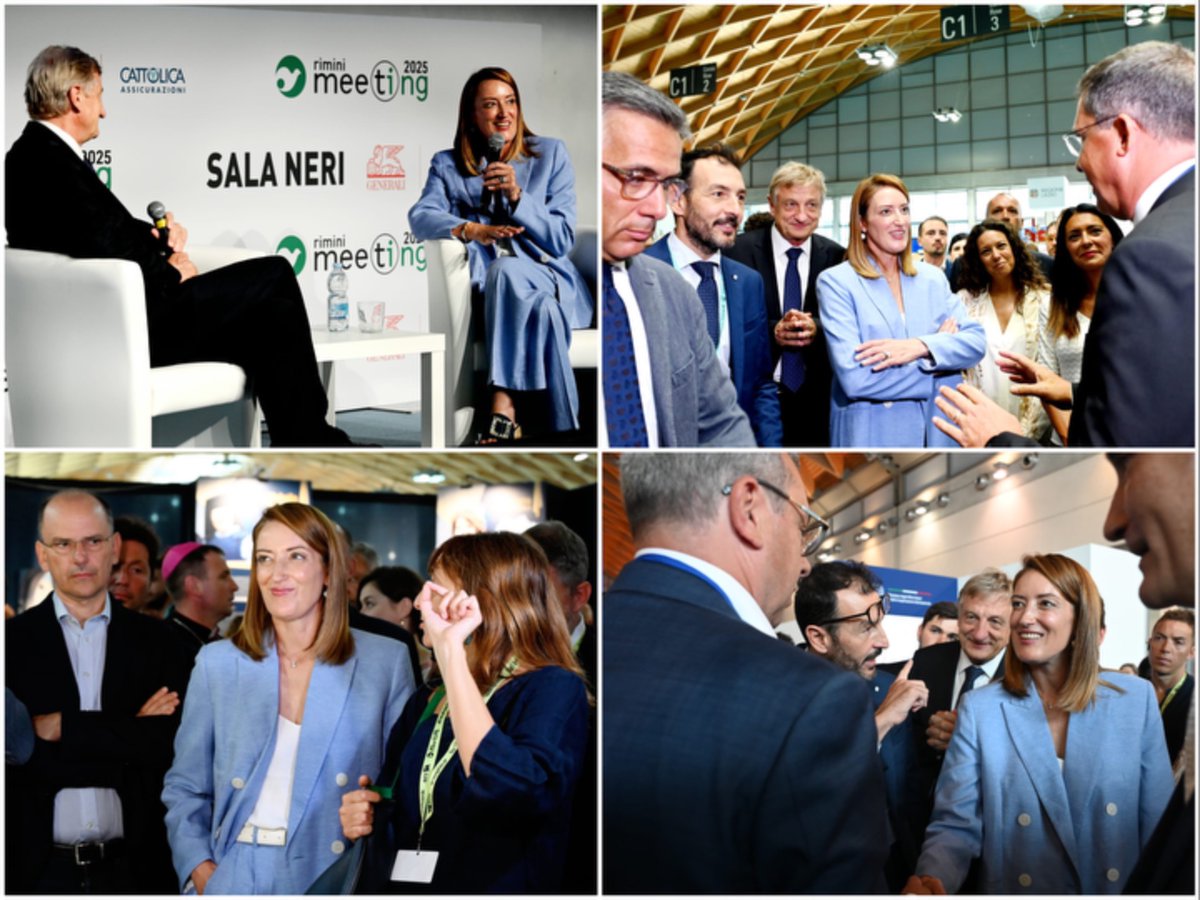 Grazie Rimini! 🇪🇺🇮🇹 

L’Europa è ciò che tutti noi abbiamo il coraggio di rendere possibile.