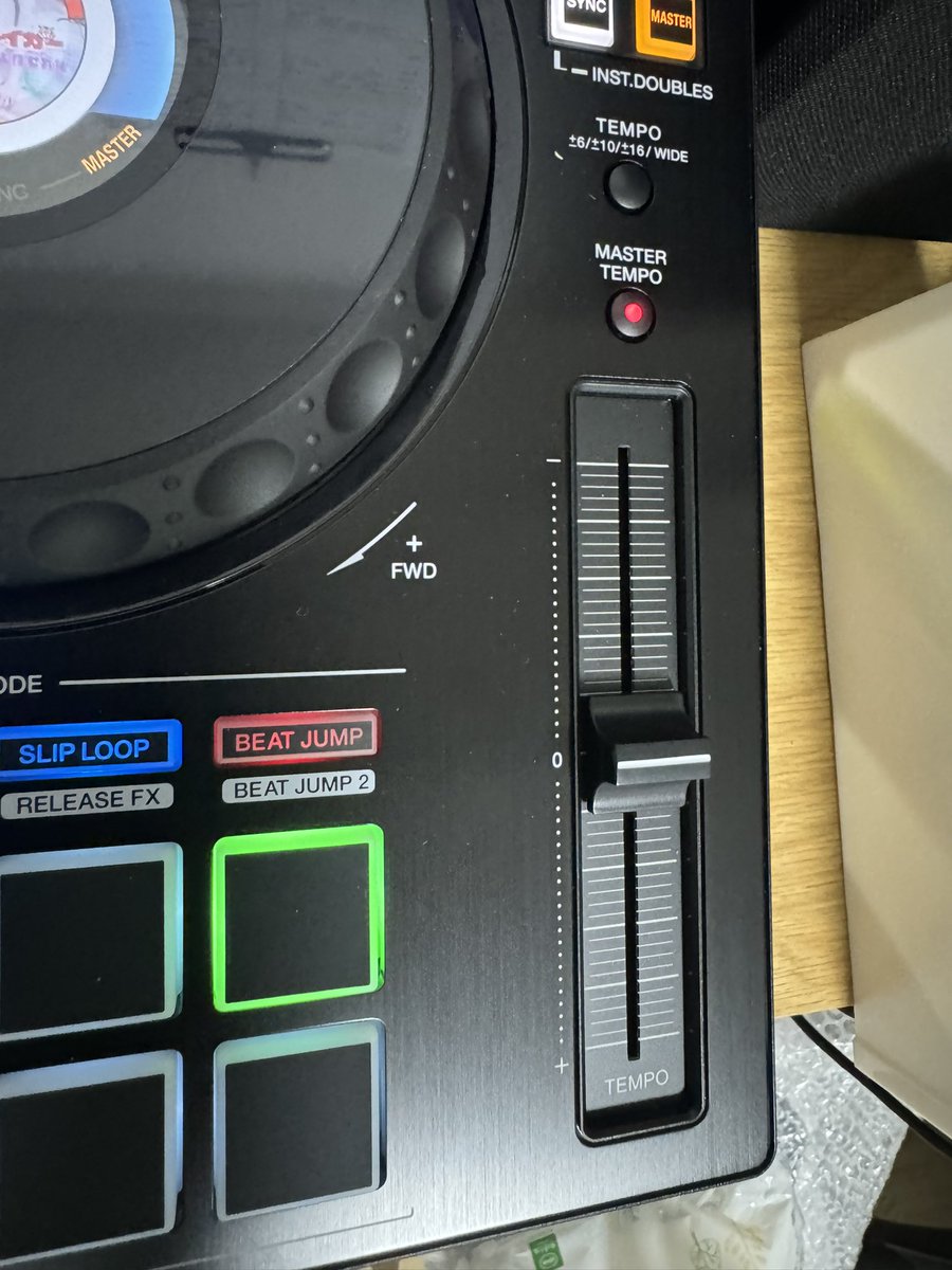 rx3ってBPM戻すボタンついてないんだ