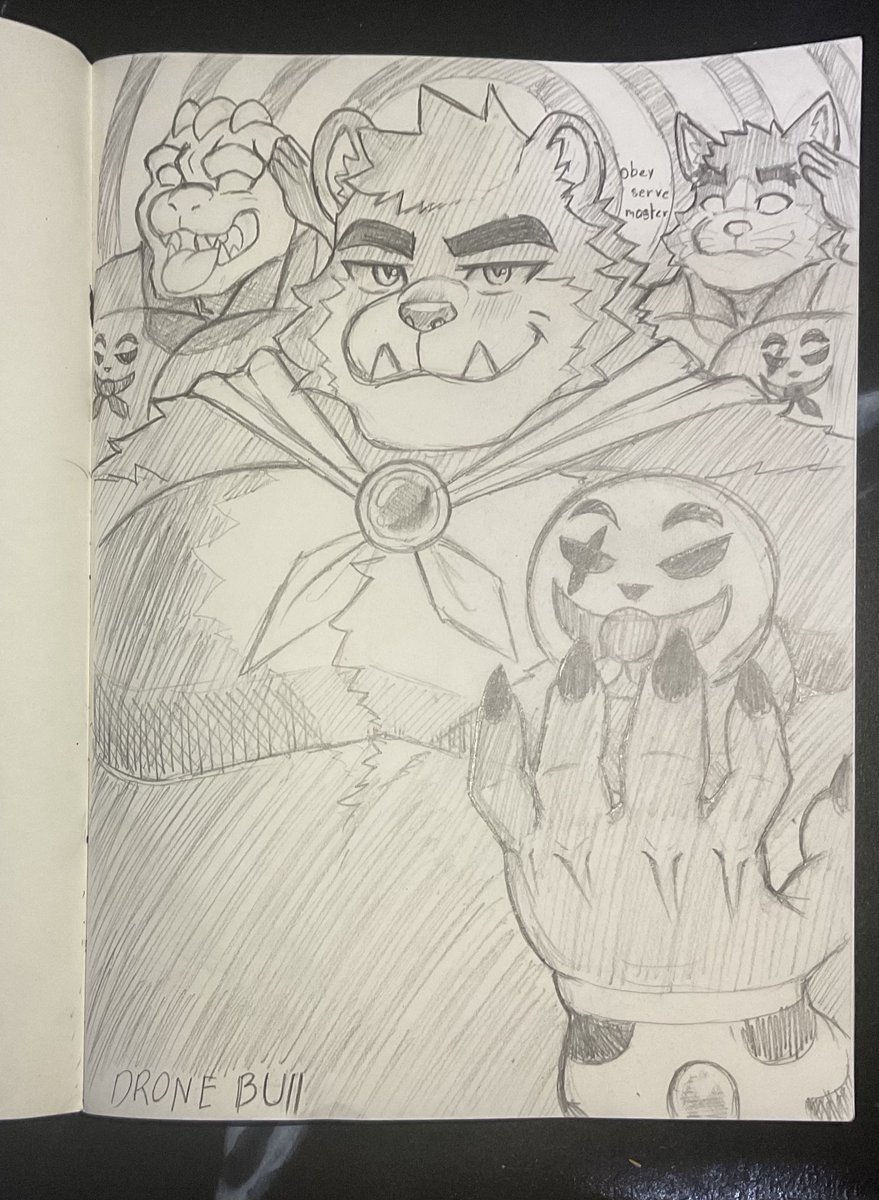 I sketched <a href="/pudding10802/">AMZ🍮Pudding</a> during English class when the teacher didn't let me play with my phone too much.