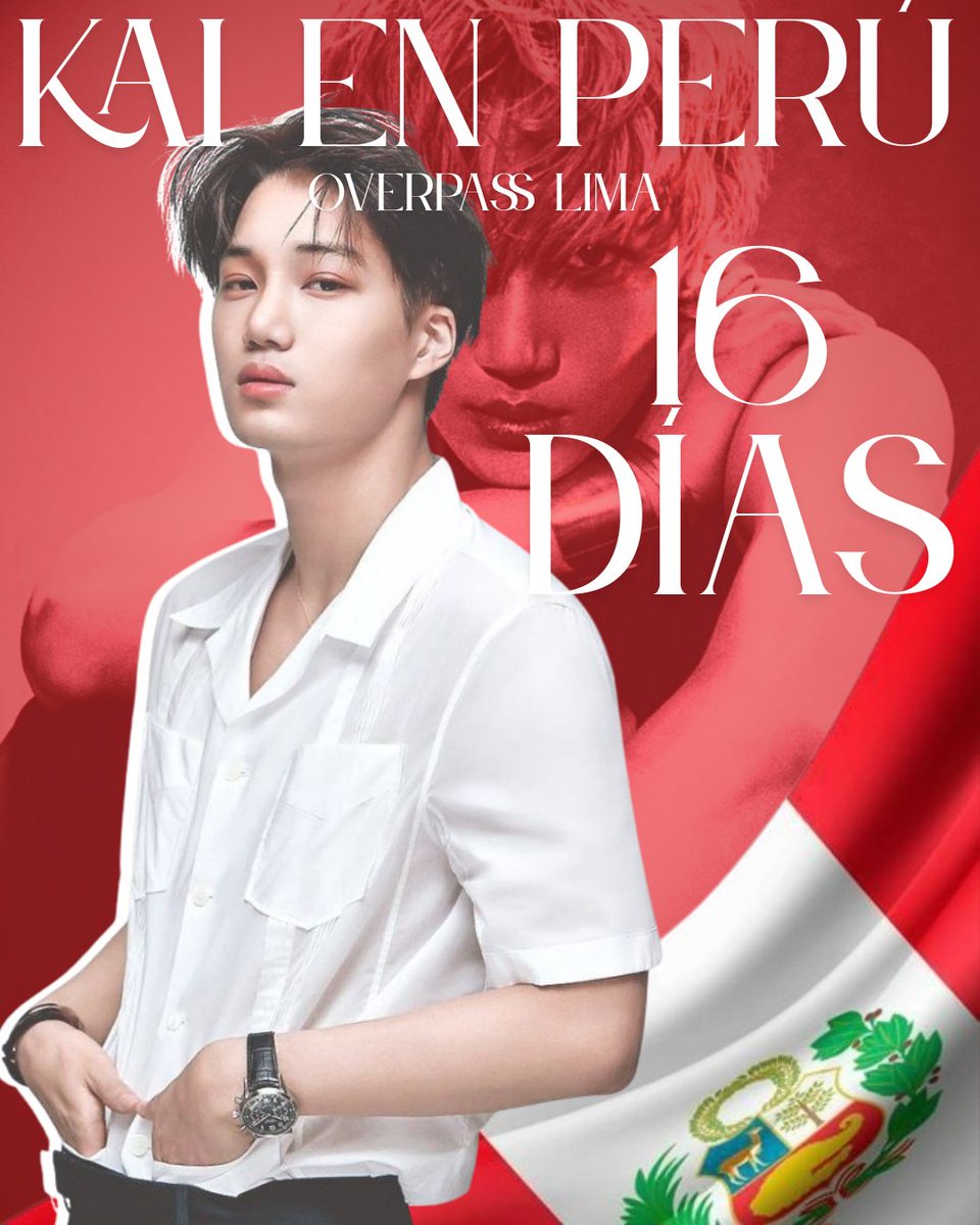 ericlubperu's tweet photo. 16 días para ver a Kai en Lima Perú 🇵🇪🫣
Canción de KAI que quieres escuchar en el festival ❤️
#KAInPERU #PERUlovesKAI #WelcometoPeruKAI @weareoneEXO #KAI https://t.co/Gvg6hD7xGt