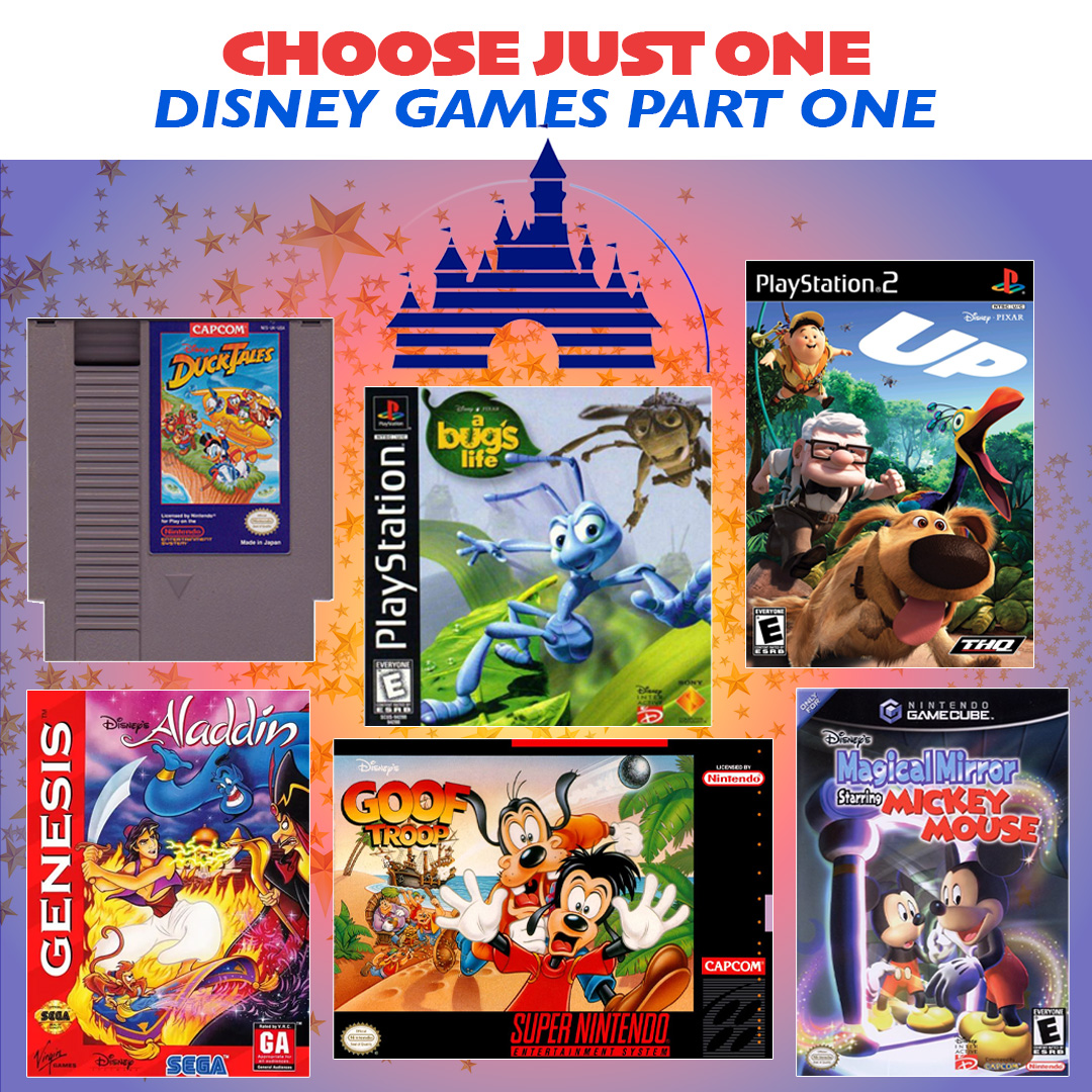 So many great options! Have you seen the movies for these games?
•
•
#disney #pickone #retrogaming #NES