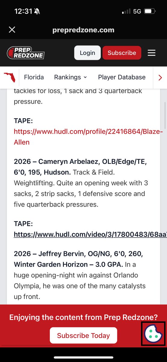 Thank you for the write up <a href="/PrepRedzoneFL/">Prep Redzone Florida</a> 
<a href="/coachhicks16/">Tim Hicks</a> <a href="/anthony8179/">Anthony</a> <a href="/Gatornation3232/">Aaron Conklin</a> <a href="/CoachValenca/">Brandon Valenca</a> <a href="/ToddOrlandoUSF/">Coach Todd Orlando</a> <a href="/SuncoastPreps/">Suncoast Preps</a> <a href="/PascoCountyFB/">PascoCountyFB</a>