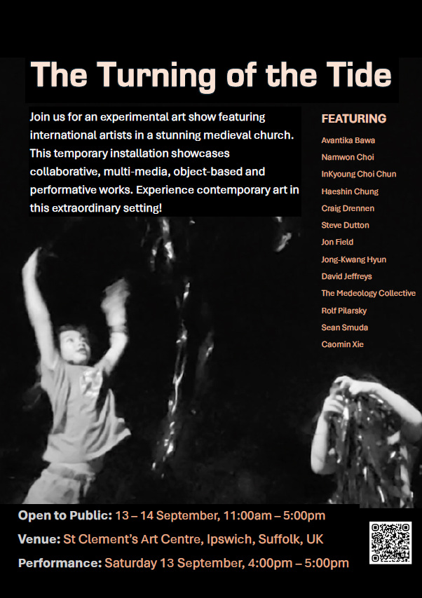 #TheTurningoftheTide experimental #art show #Ipswich #StClementsartcentre