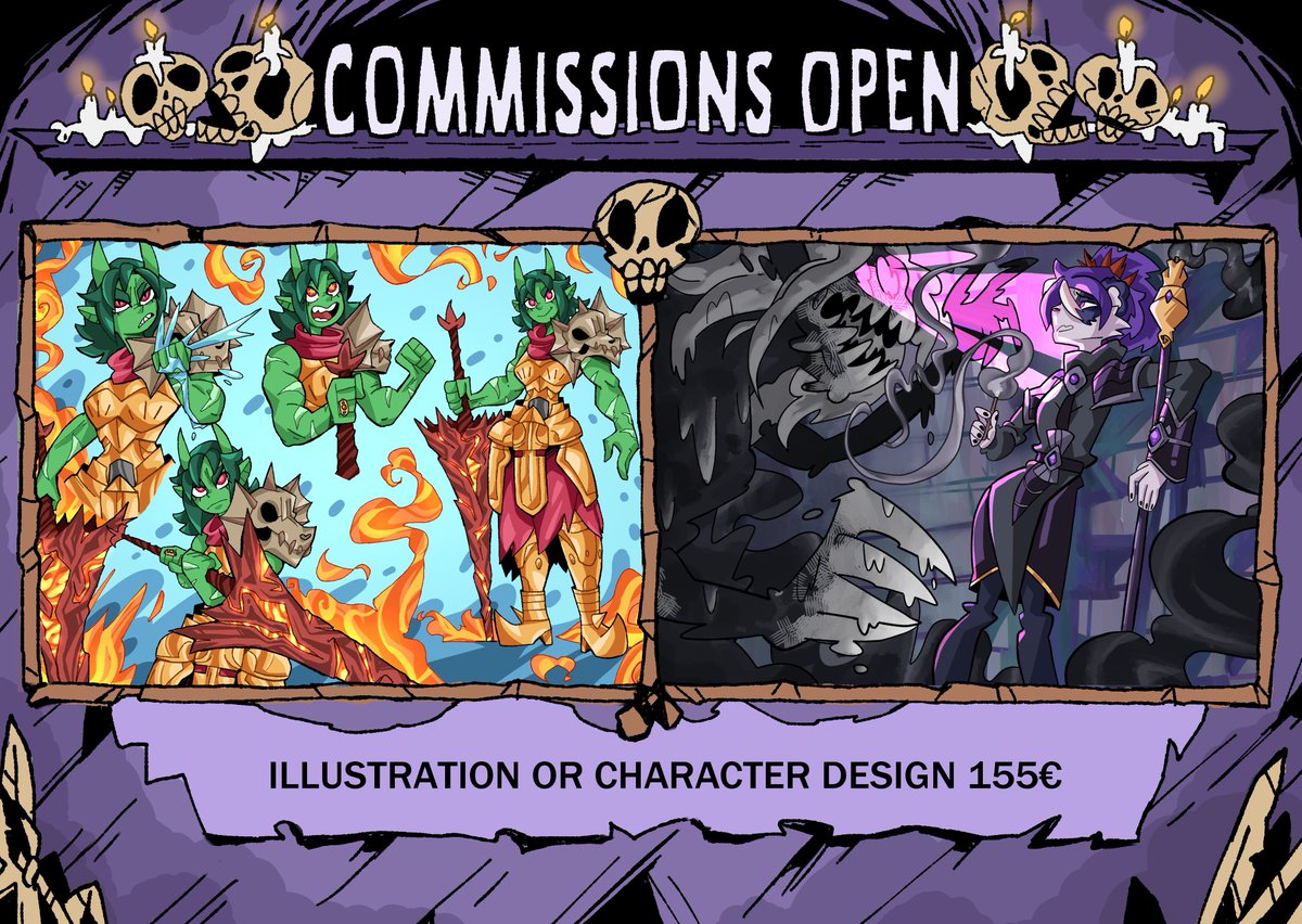korvii_'s tweet photo. I'm out of job, so i open a few more commission slots ^^

Feel free to ask anything
Also rts are highly appreciated https://t.co/WAcMvYUUnO