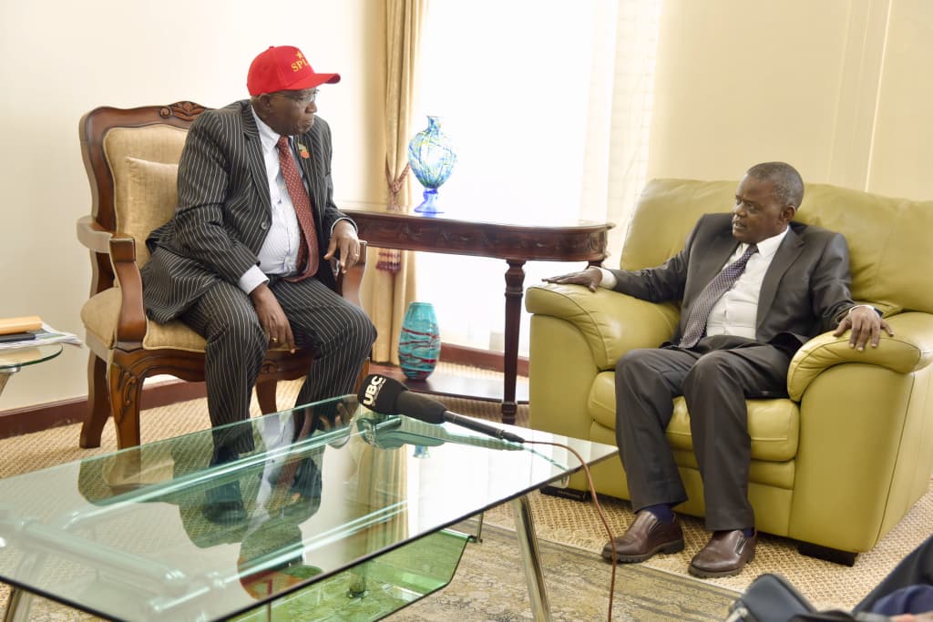 The South Sudanese SPLM delegation led by the Secretary General, Comrade Paul Logale Jumi, has arrived in Uganda on invitation by the <a href="/NRMOnline/">NRM Party</a> Secretary General, Rt Hon  <a href="/TodwongR/">Todwong Richard</a>, to attend tomorrow's National Delegates Conference at the Kololo Independence grounds. 

The team