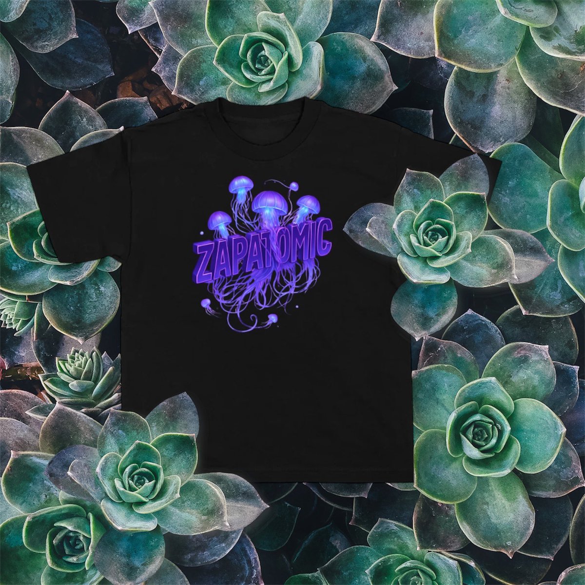 Zapatomicllc's tweet image. “🌊 FROM THE DEPTHS TO THE DRIP 🌊 The Neon Jelly Tees surface August 28th.
Ride the wave. Glow with the flow.” #Zapatomic #NeonJellyTees #GlowWithTheFlow #OceanCore #FutureDrip